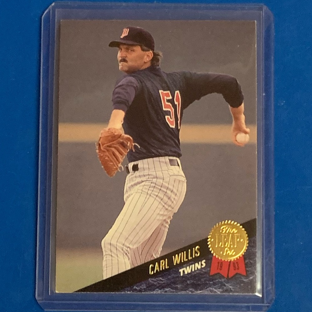 Carl Willis #164 1993 Leaf Baseball Trading Card